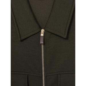 REISS MEDINA Interlock Jersey Zip Through Overshirt